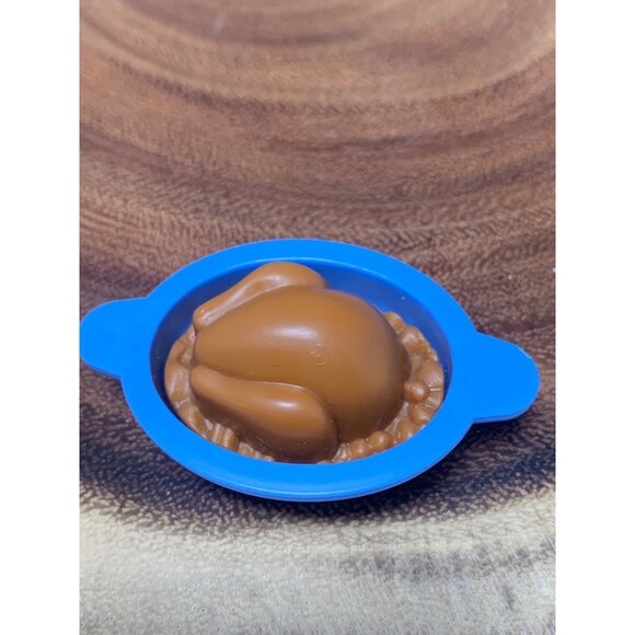 Fisher-Price Loving Family Dollhouse Miniature Turkey Dinner Play Food 1993 - Picture 4 of 7